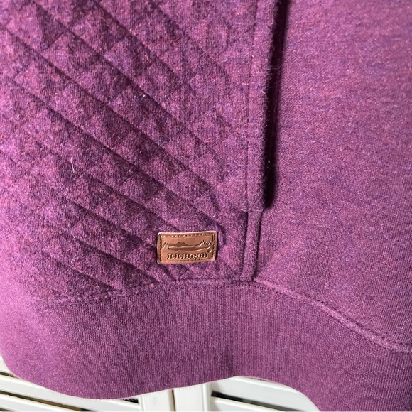 L.L. Bean quilted quarter zip pullover - Picture 5 of 10